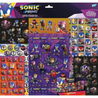 Sonic Prime® Klistermärken