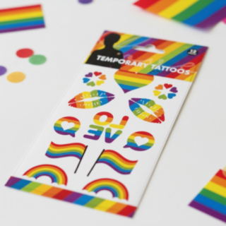 Pride Falska Tatueringar