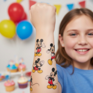 Mickey Mouse® Falska Tatueringar