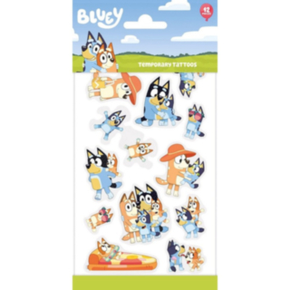 Bluey® Falska Tatueringar