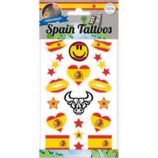 Spanien Falska Tatueringar