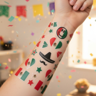 Mexiko Falska Tatueringar