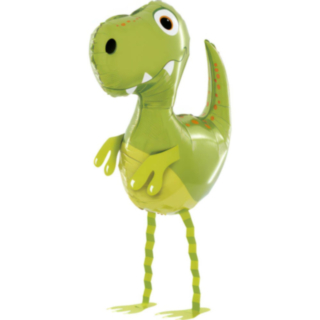Söt Tyrannosaurus Folieballong Grön