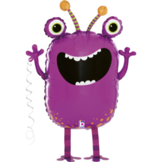 Monster Folieballong Lila