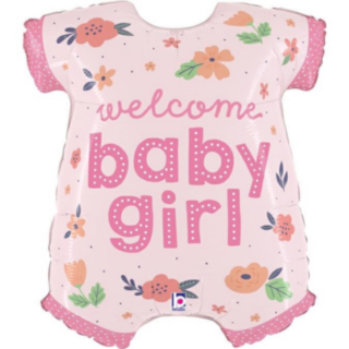Baby Girl Body Folieballong