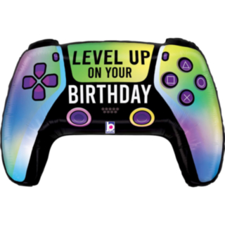 Gaming Controller Födelsedag Folieballong