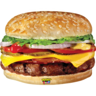 Cheeseburger Folieballong