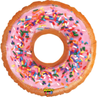 Donut Folieballong Ljusrosa
