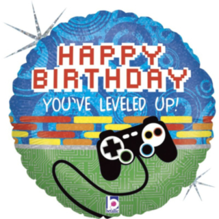 Happy Birthday Gaming Folieballong