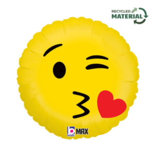 Emoji Puss Folieballong