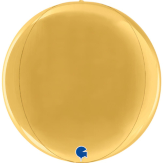 Rund Folieballong Guld