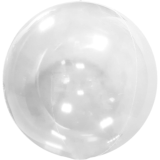 Genomskinlig Rund Ballong Klar