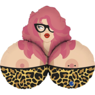 Mrs. Boobies Folieballong