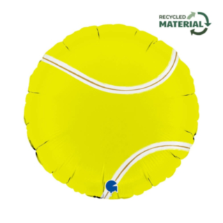 Tennisboll Folieballong Gul