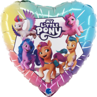 My Little Pony® Hjärta Folieballong