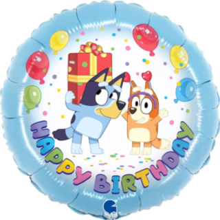 Bluey® Happy Birthday Folieballong