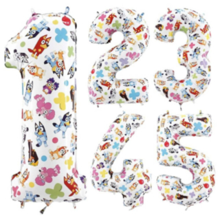 Bluey® Folie Sifferballong