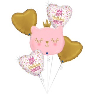 Prinsessa Katt Folieballong Set