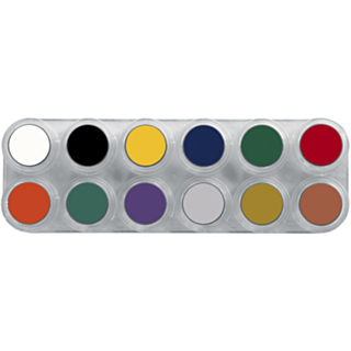 Grimas Fetsmink Pure, F, Palett 12