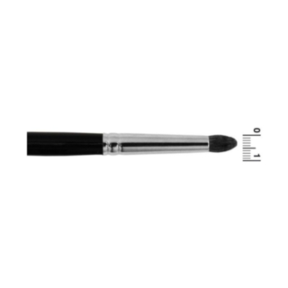 Grimas Pensel Puder/Rouge, Rund, PR1
