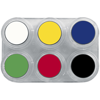 Grimas Vattensmink Pure, 6, Palett 6