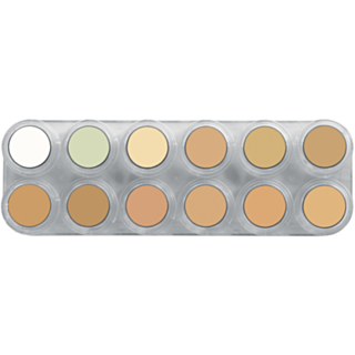 Grimas Kamouflage Makeup Pure, CH, Palett 12