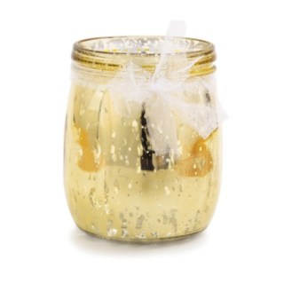 Organza Glasvas Guld