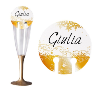 Vinterguld Glasdekorationer