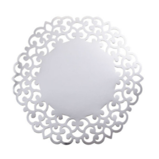 Lasercut Bordstabletter Silver