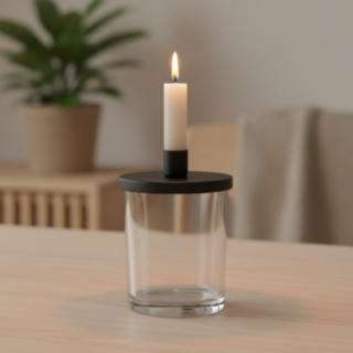 Ljusstake Glasvas