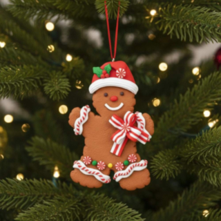 Pepparkaksgubbe Julgranspynt