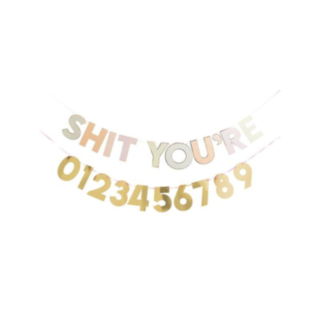 Shit You're Födelsedag Banner