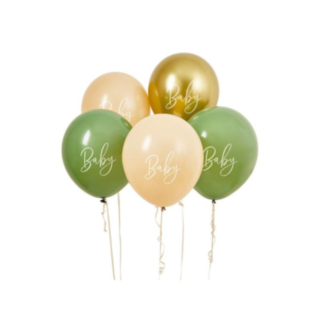 Baby Ballonger Grön/Beige