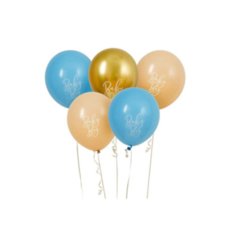 Baby Ballonger Blå/Beige