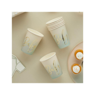 Baby Pappersmugg Ombre Blå
