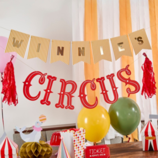Personlig Cirkus Girlang