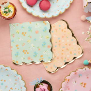 Floral Tea Party Servetter