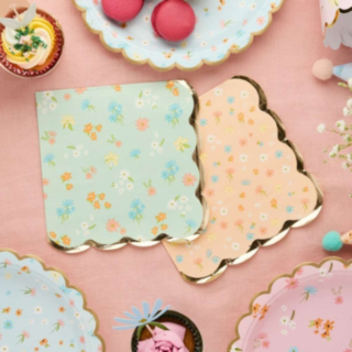 Floral Tea Party Servetter