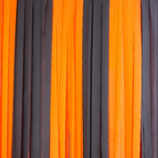 Crepepapper Backdrop Orange/Svat