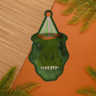 Dinosaurie Party Papperstallrikar