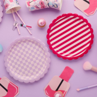 Pamper Party Randiga Papperstallrikar