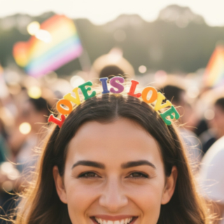 Love Is Love Diadem
