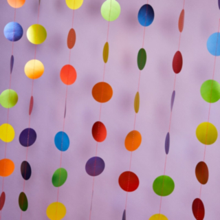 Regnbåge Disc Backdrop