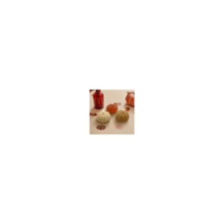 Pumpa vaxljus orange/beige