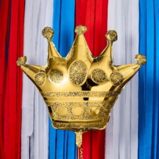 Guldkrona Folieballong