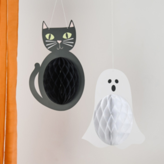 Halloween Honeycomb Figurer
