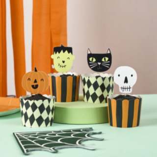 Spooky Karaktärer Cupcake Set