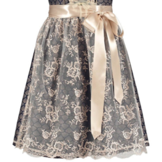 Dirndl Förkläde Champagne