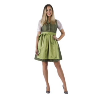 Dirndl Amelia Olivgrön