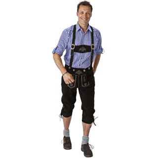 Lederhosen Lång Svart Lederhosen Lång Svart
